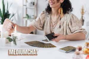 Met een medium chatten